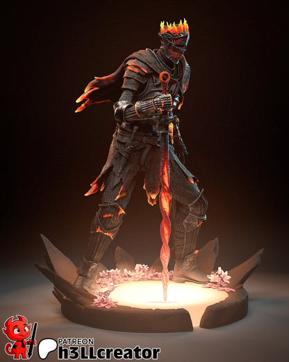 1:12 Final Flamebearer | Resin Garage Kit Figure Game Fan Art | h3LL creator