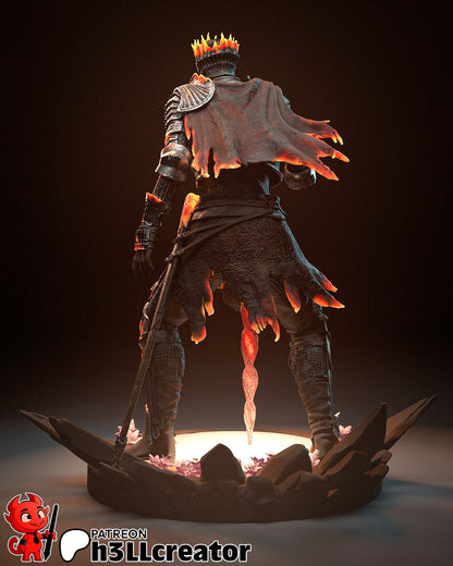 1:12 Final Flamebearer | Resin Garage Kit Figure Game Fan Art | h3LL creator