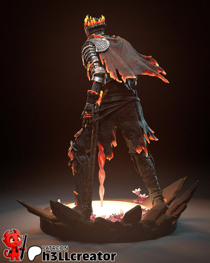 1:12 Final Flamebearer | Resin Garage Kit Figure Game Fan Art | h3LL creator