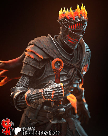 1:12 Final Flamebearer | Resin Garage Kit Figure Game Fan Art | h3LL creator