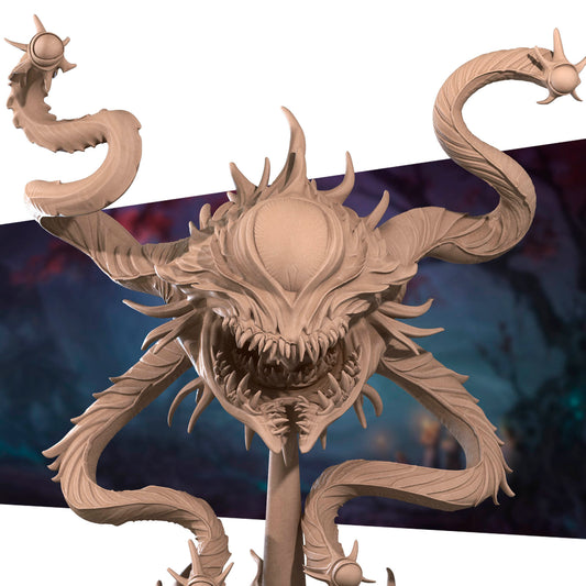 Spectator Aberration | D&D Pathfinder TTRPG Miniature | Bite the Bullet