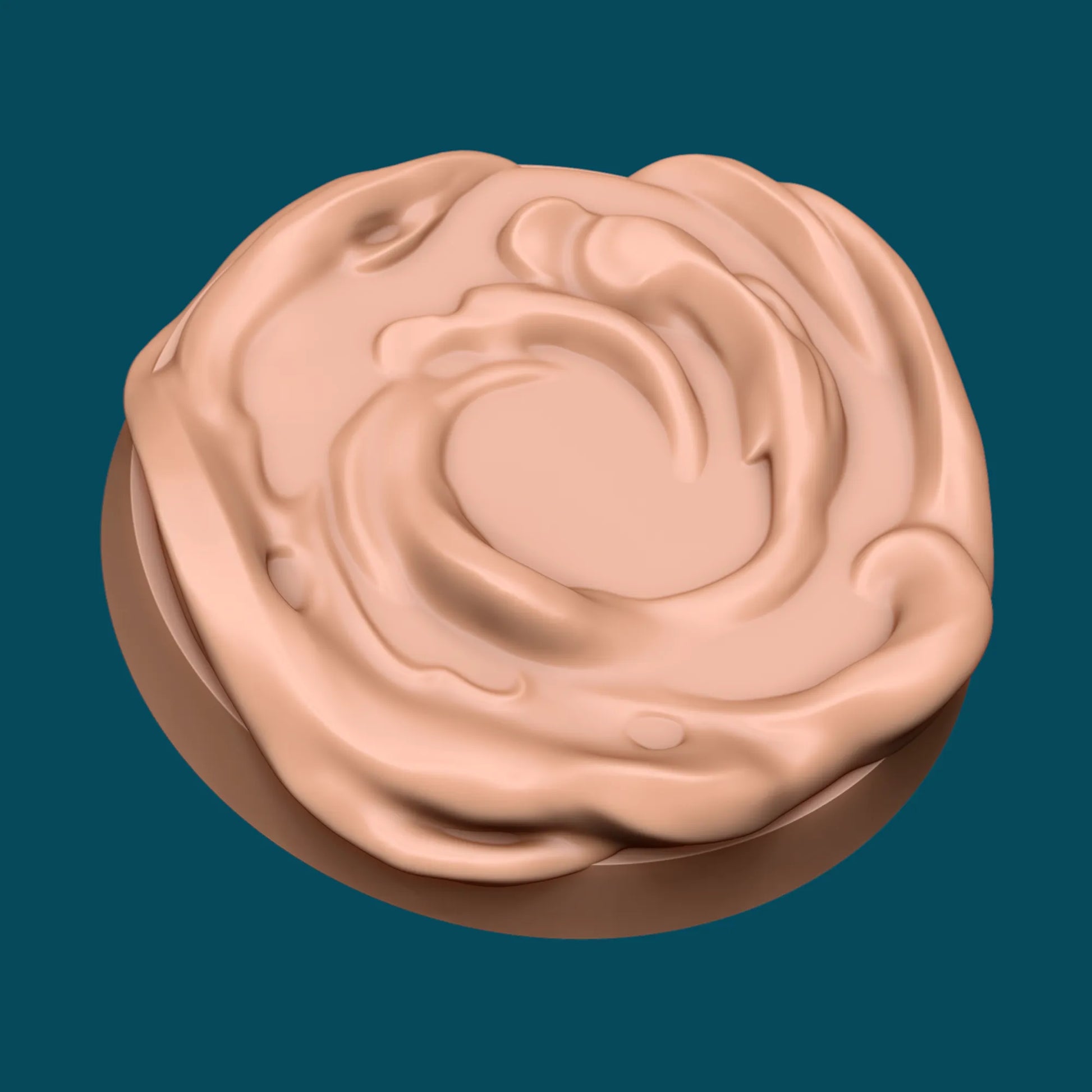 Spell Effect #5 Base | TTRPG Miniature Sculpted Base | Awkward Penguin's Minis