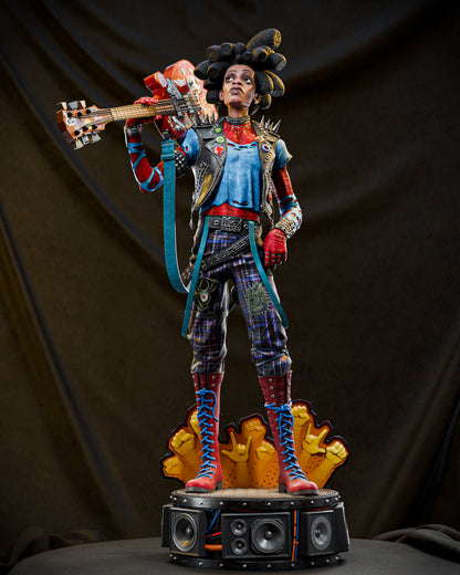 1:12 Punk Rebel Hero | 3D Printed Resin Garage Kit Figure | CA 3D Studios