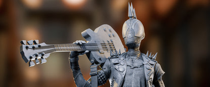 1:12 Punk Rebel Hero | 3D Printed Resin Garage Kit Figure | CA 3D Studios