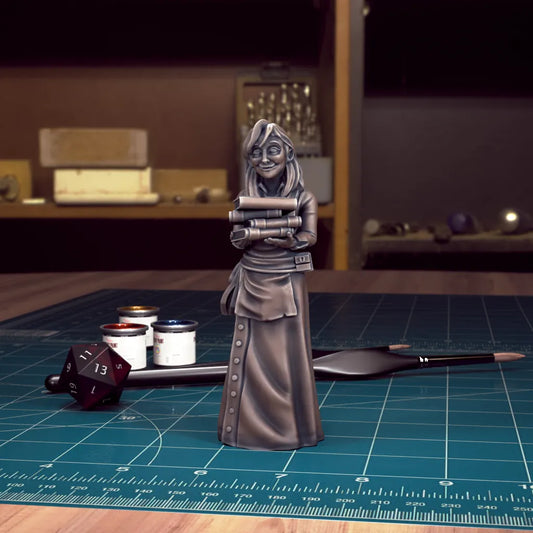 CoS Stella Wachter | D&D TTRPG Mini | TytanTroll Miniatures