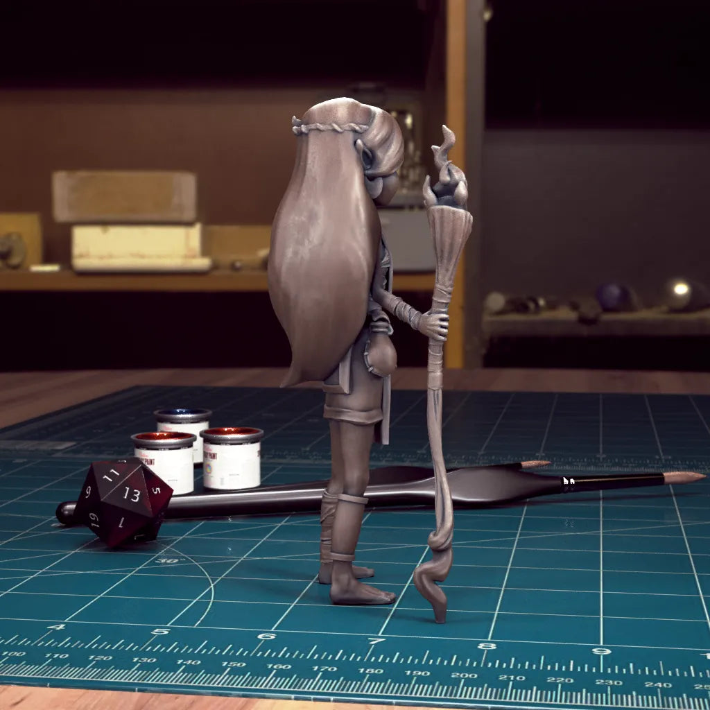 Stylized Druid | D&D TTRPG Mini | TytanTroll Miniatures