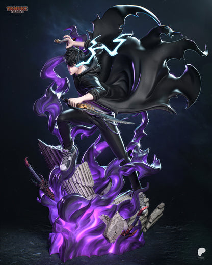 Shadow Monarch Hunter | Resin Garage Kit Figure Fan Art | Tanuki Figures