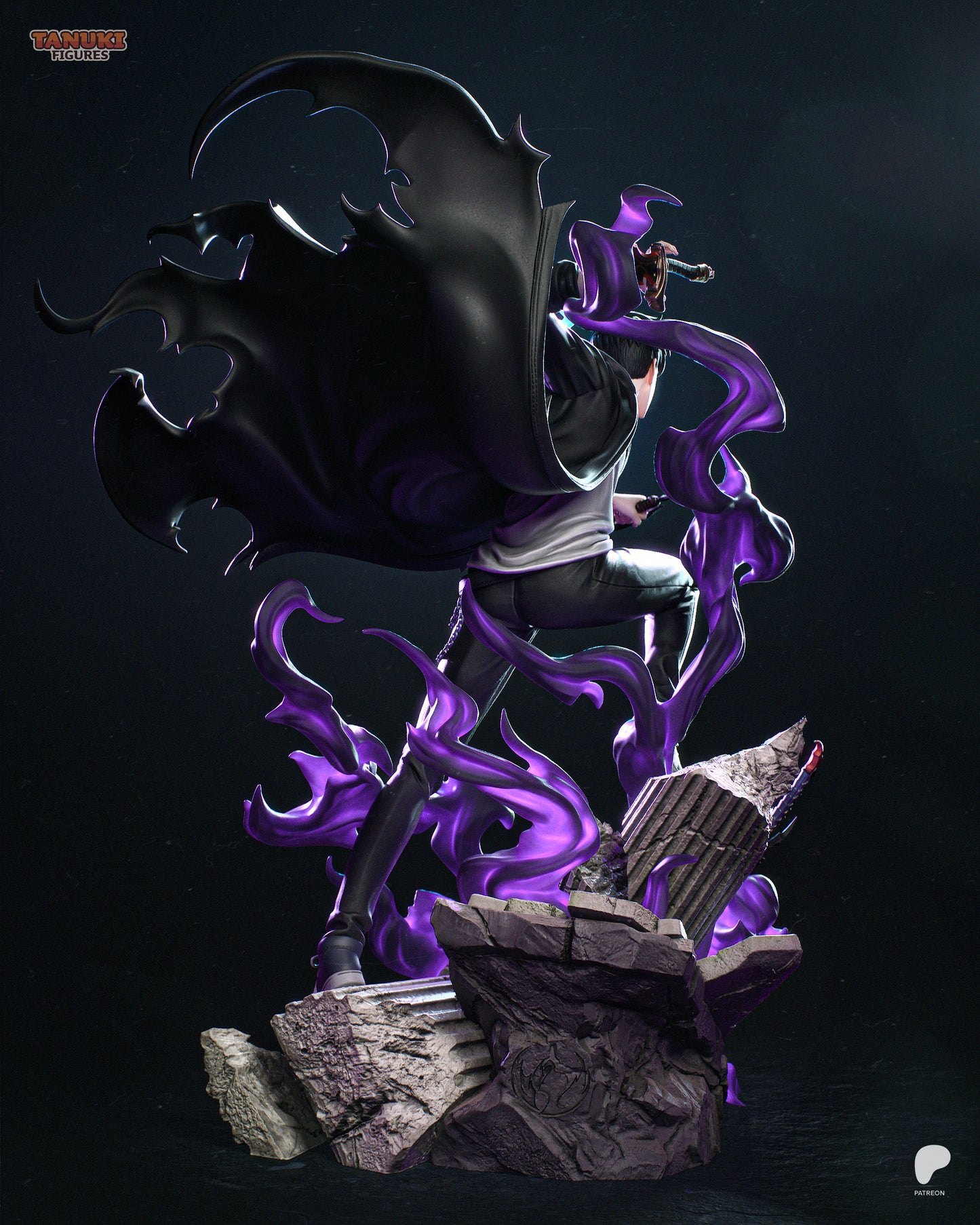 Shadow Monarch Hunter | Resin Garage Kit Figure Fan Art | Tanuki Figures