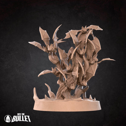 Swarm of Bats | D&D TTRPG Miniature | Bite the Bullet
