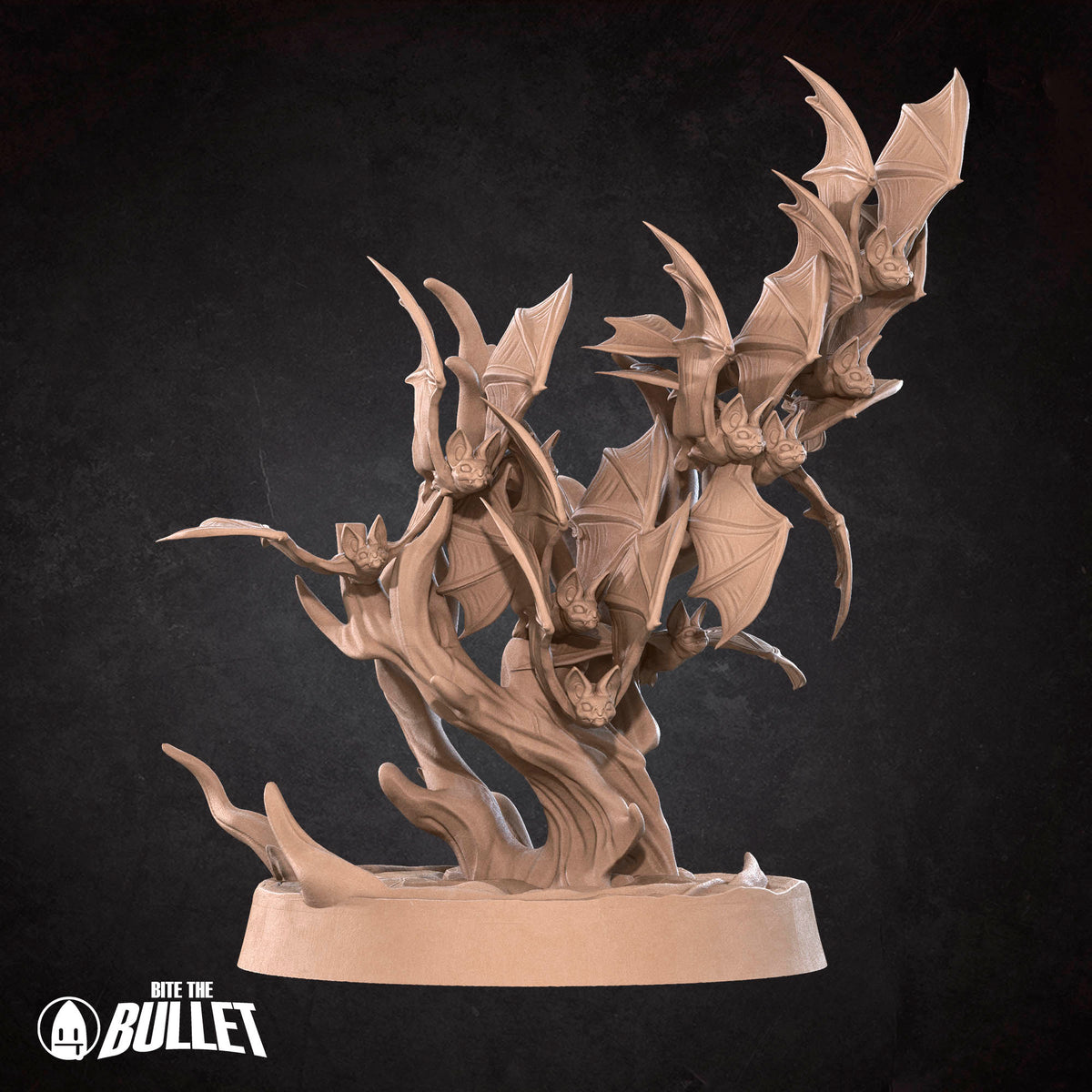 Swarm of Bats | D&D TTRPG Miniature | Bite the Bullet