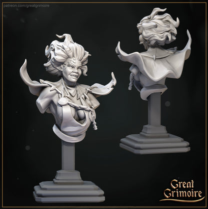 Tanis, the Dragon Heiress | Lodge of the Dark Arts | Tabletop Gaming Miniature | Great Grimoire