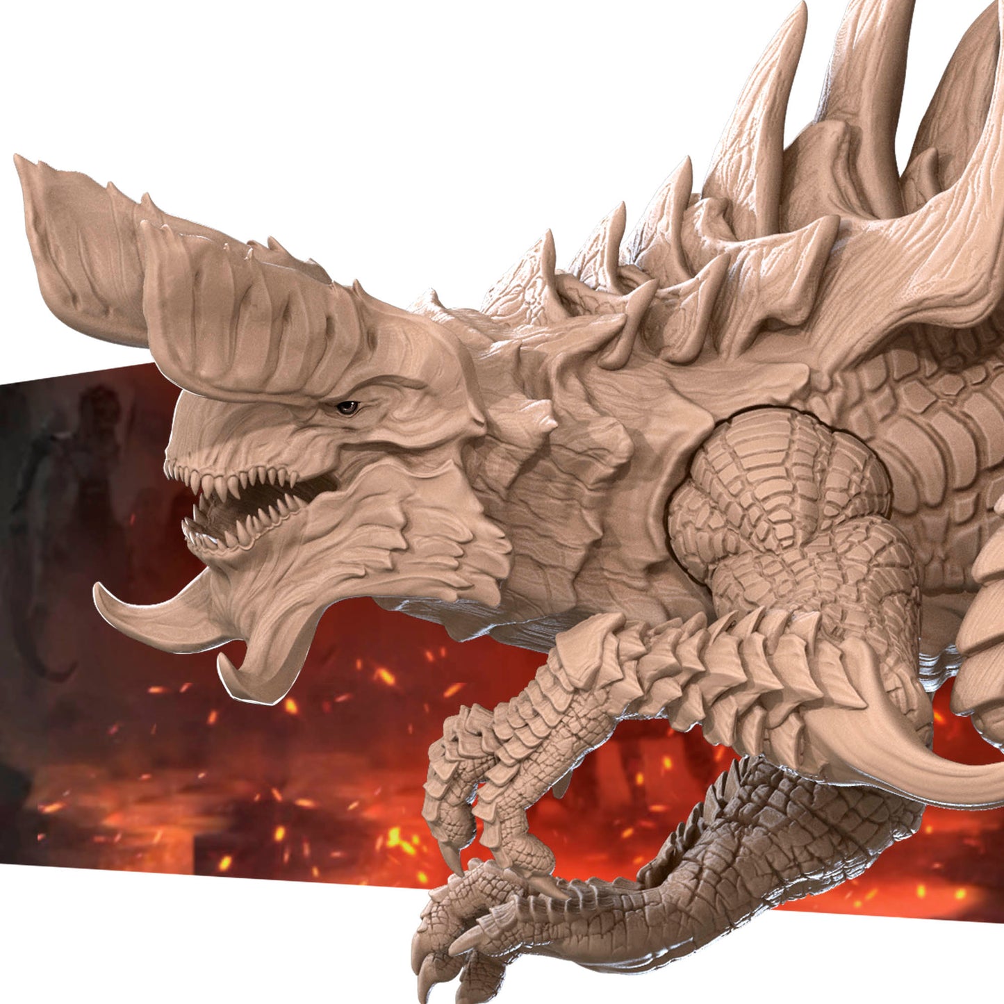 Tarrasque | D&D TTRPG Miniature | Bite the Bullet