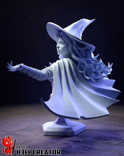 1:12 Mistress of Grand Arcana | Resin Garage Kit Figure Game Fan Art | h3LL creator