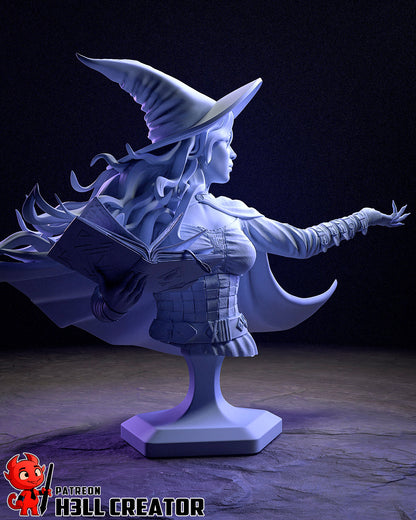 1:12 Mistress of Grand Arcana | Resin Garage Kit Figure Game Fan Art | h3LL creator