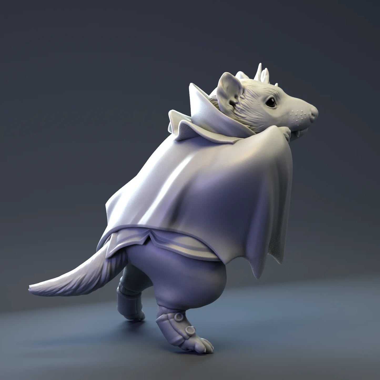 Tasmanian Devil Vampire | Tabletop or Display Scale | D&D Humblewood TTRPG Miniature | Pepunki Creatures