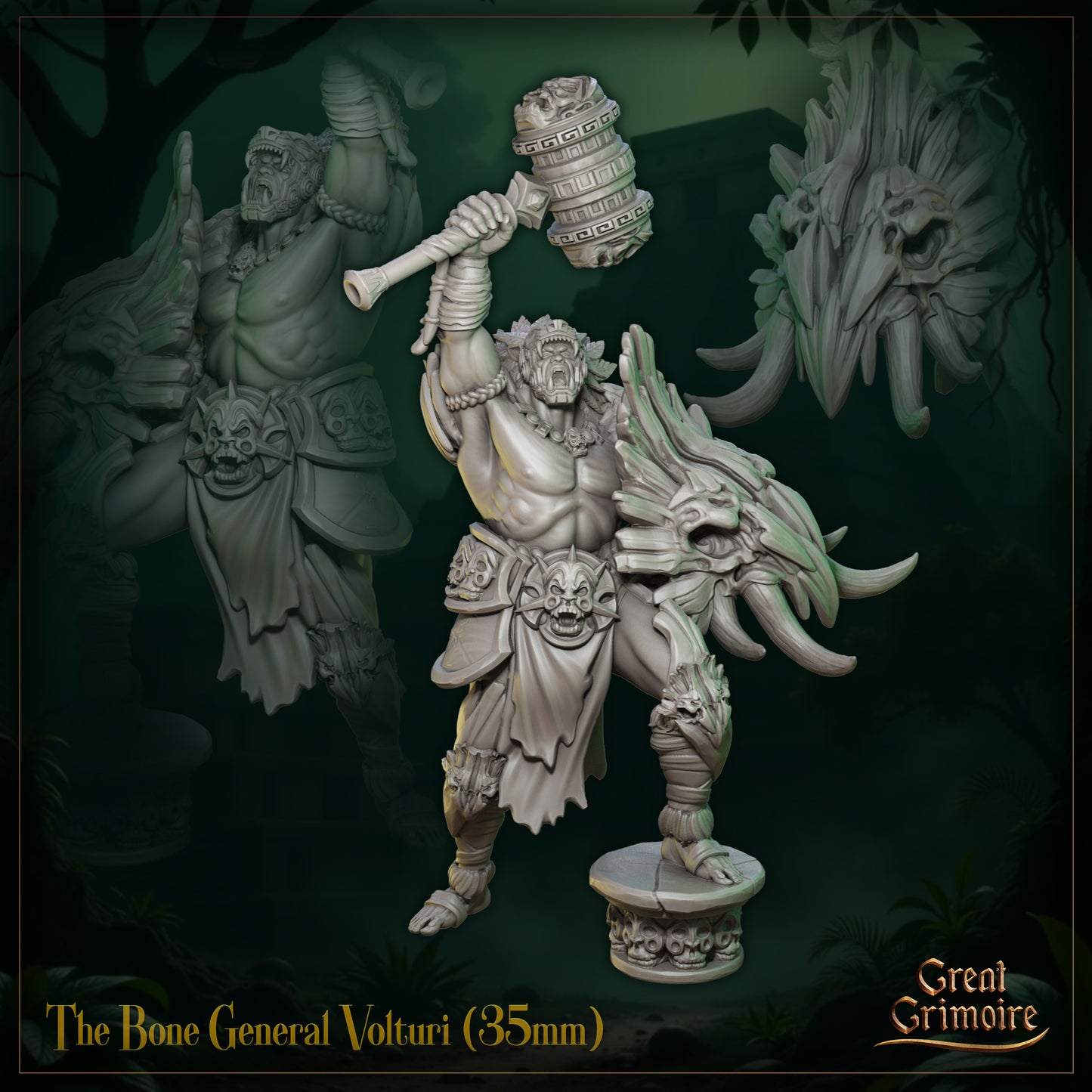 The Last Roar of the Beast | Tabletop Gaming Miniatures Collection | Great Grimoire