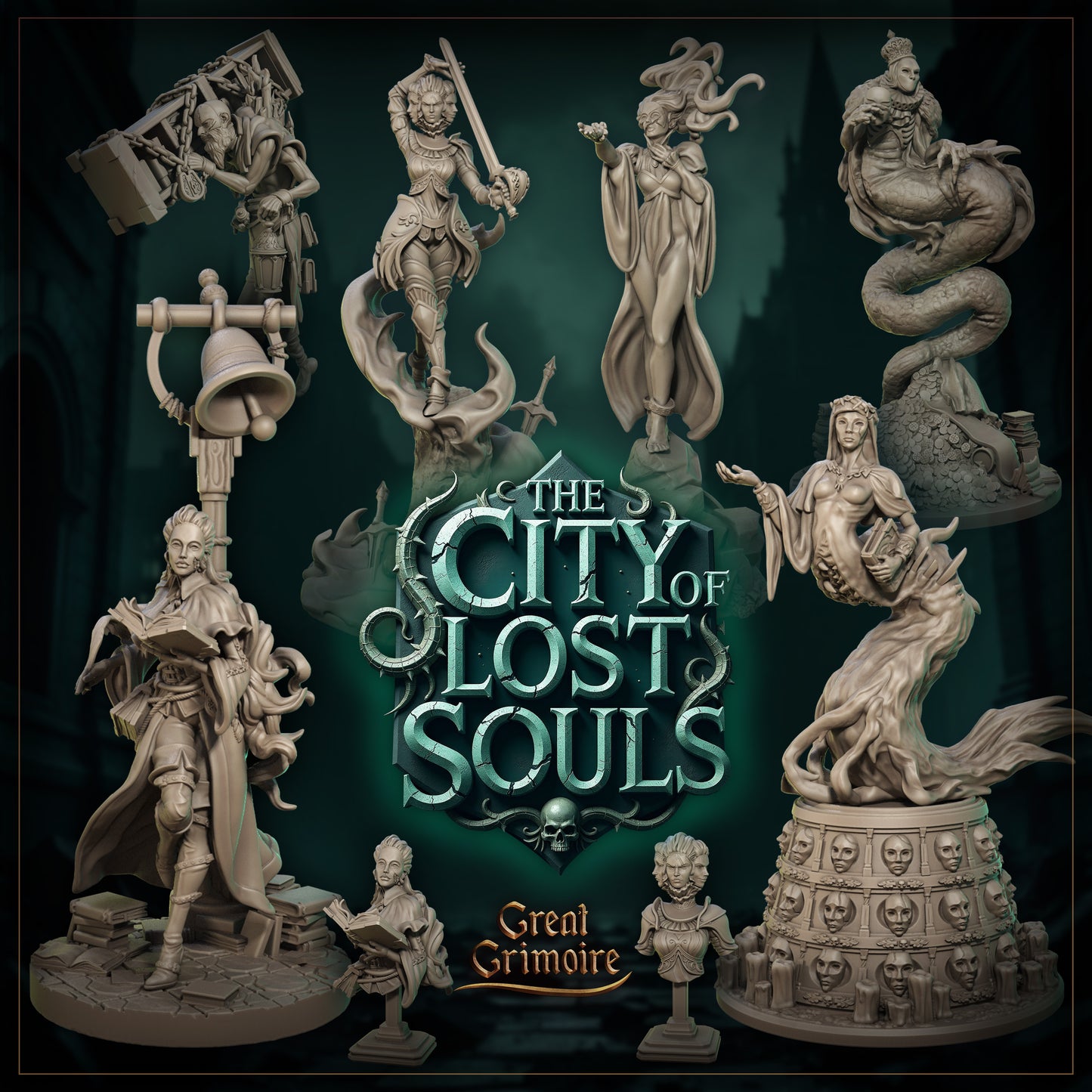 City of Lost Souls | Tabletop Gaming Miniatures Collection | Great Grimoire