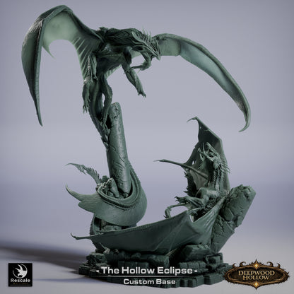 Hollow Eclipse, Battle Of Dragons | D&D TTRPG Mini | Rescale Miniatures