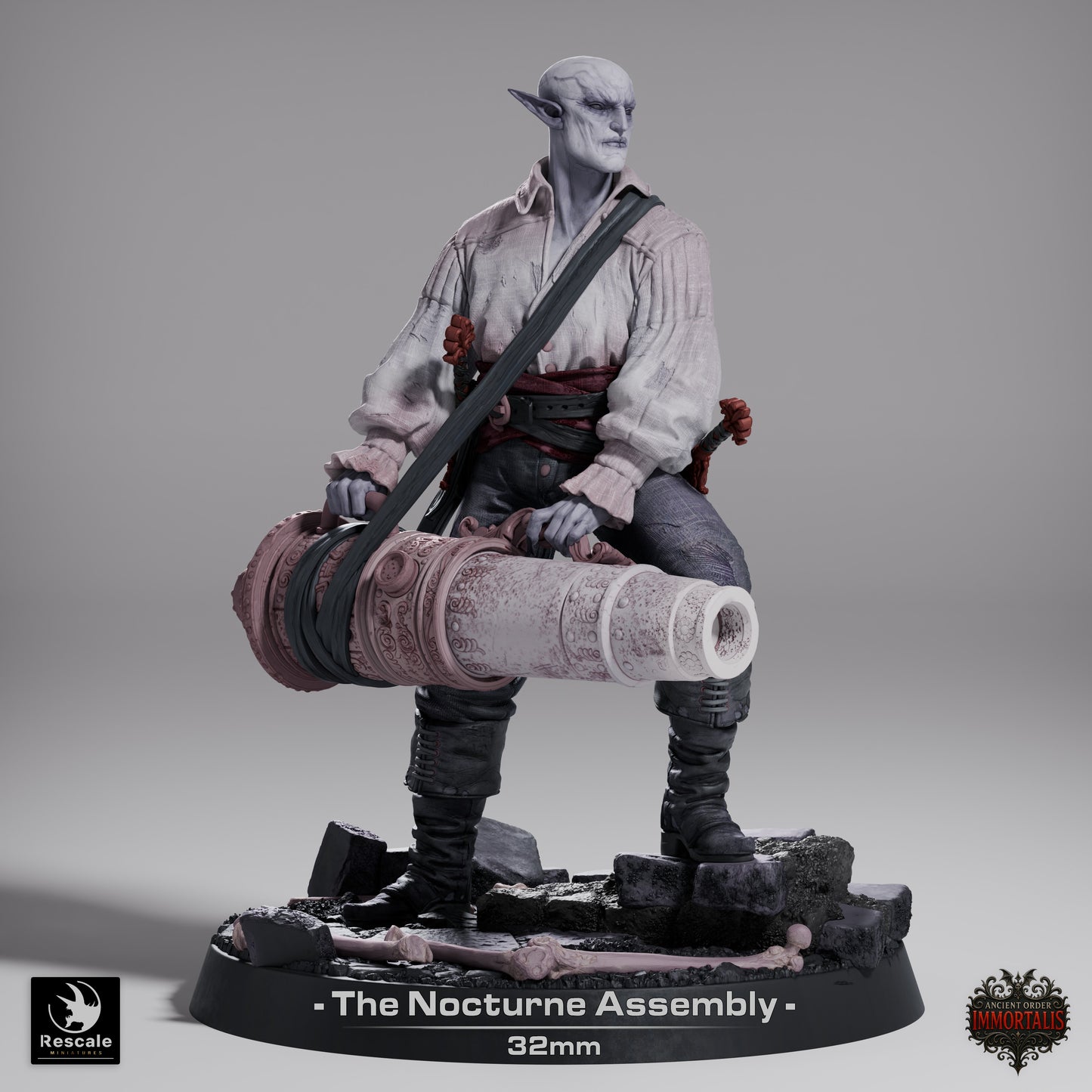 Nocturne Assembly, Ancient Order Immortalis | D&D TTRPG Miniature | Rescale Miniatures | 3D Print