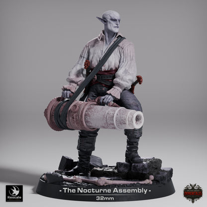 Nocturne Assembly, Ancient Order Immortalis | D&D TTRPG Miniature | Rescale Miniatures | 3D Print