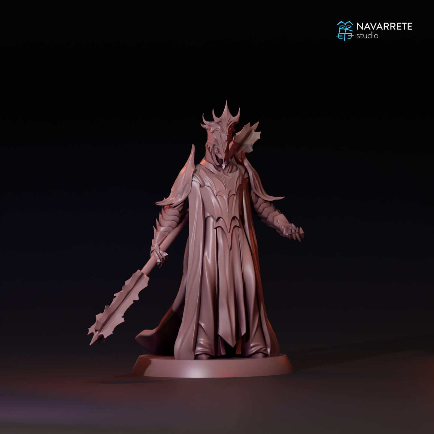 Detailed image of The Perpetual tabletop gaming miniature by Tattles Told 3D, featuring intricate design and craftsmanship.