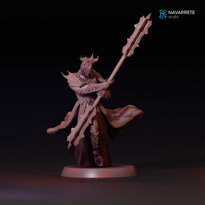Detailed image of The Perpetual tabletop gaming miniature by Navarrete Studio, crafted by Tattles Told 3D, featuring intricate design details.