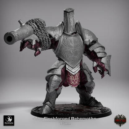 Flesh Forged Behemoth, Ancient Order Immortalis | D&D TTRPG Miniature | Rescale Miniatures | 3D Print