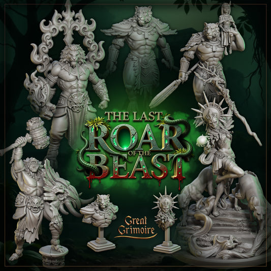 The Last Roar of the Beast | Tabletop Gaming Miniatures Collection | Great Grimoire