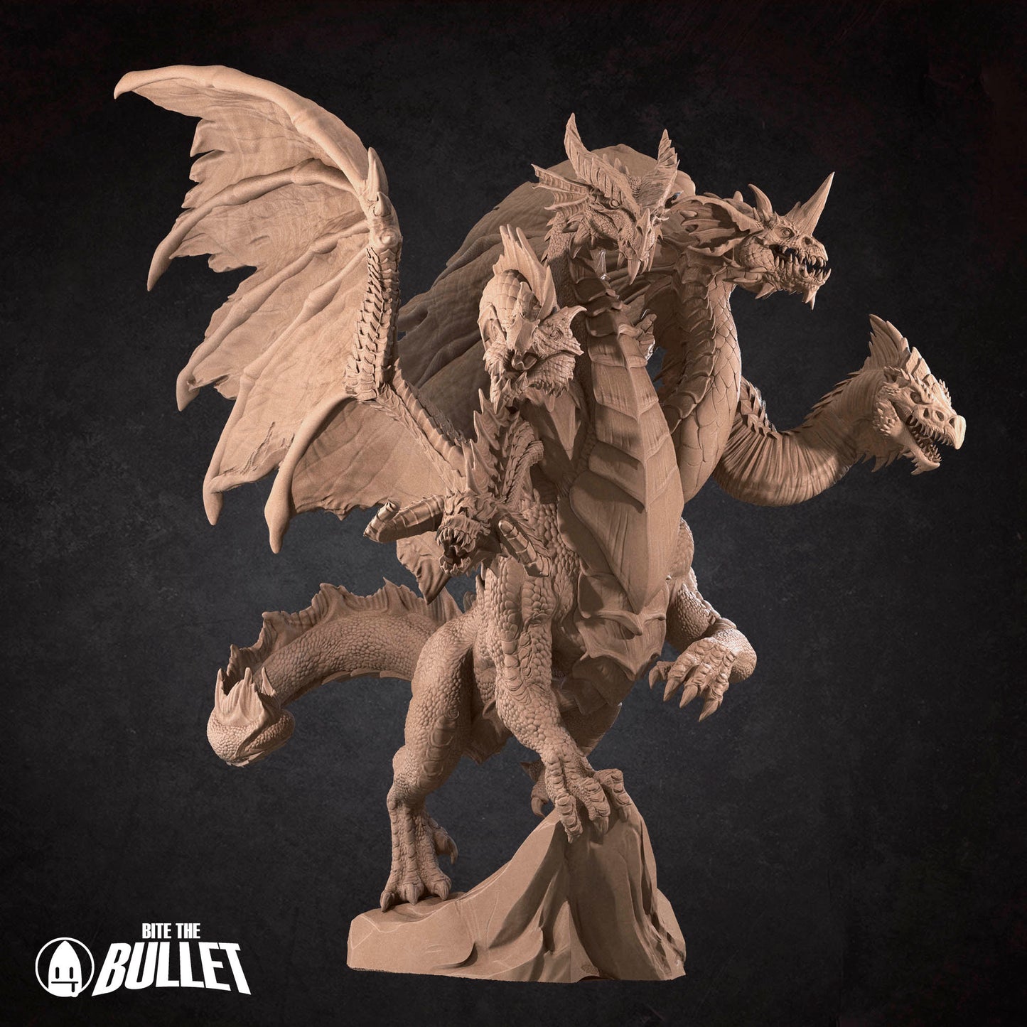 Tiamat | D&D TTRPG Miniature | Bite the Bullet