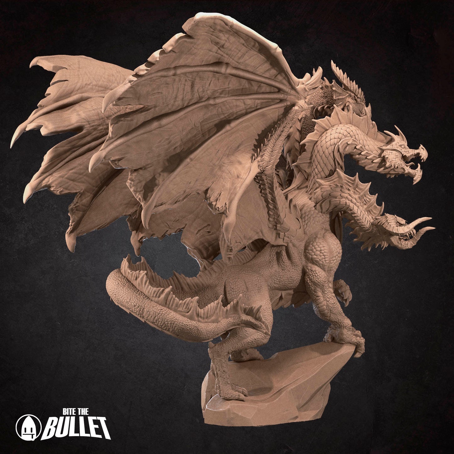 Tiamat | D&D TTRPG Miniature | Bite the Bullet
