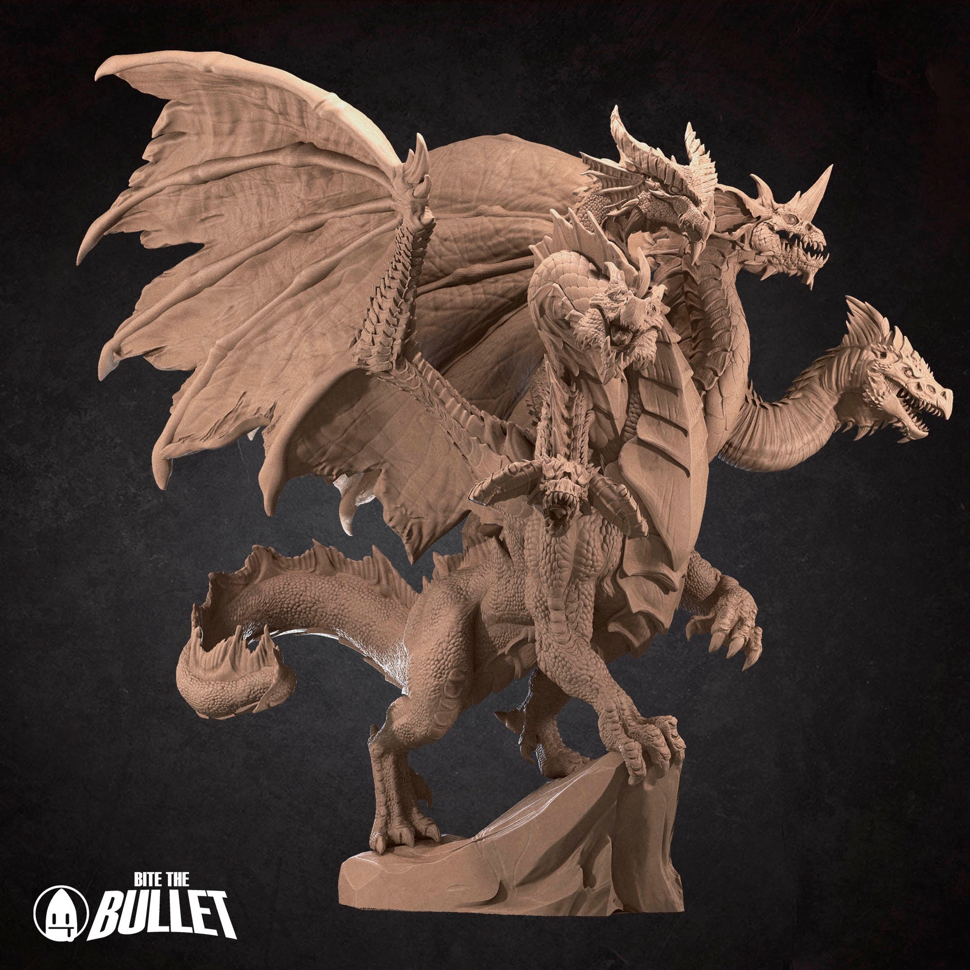 Tiamat | D&D TTRPG Miniature | Bite the Bullet