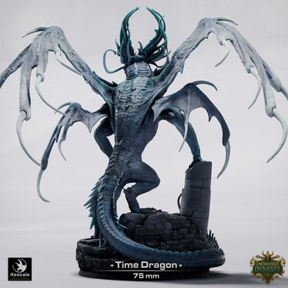 Time Dragon | D&D TTRPG Mini | Rescale Miniatures