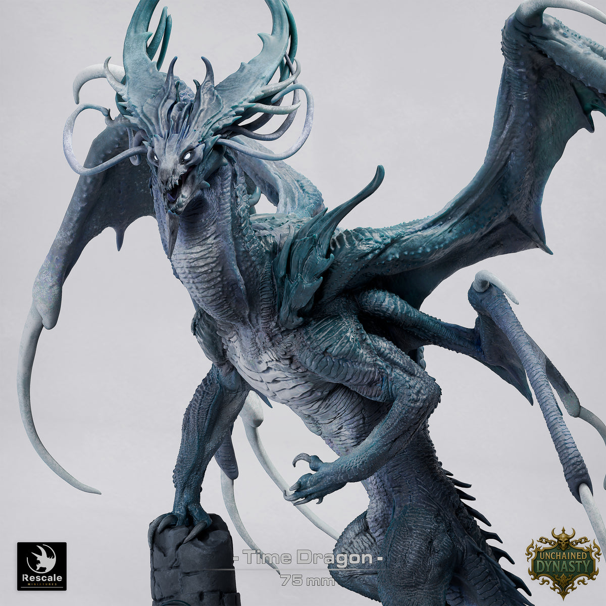 Time Dragon | D&D TTRPG Mini | Rescale Miniatures