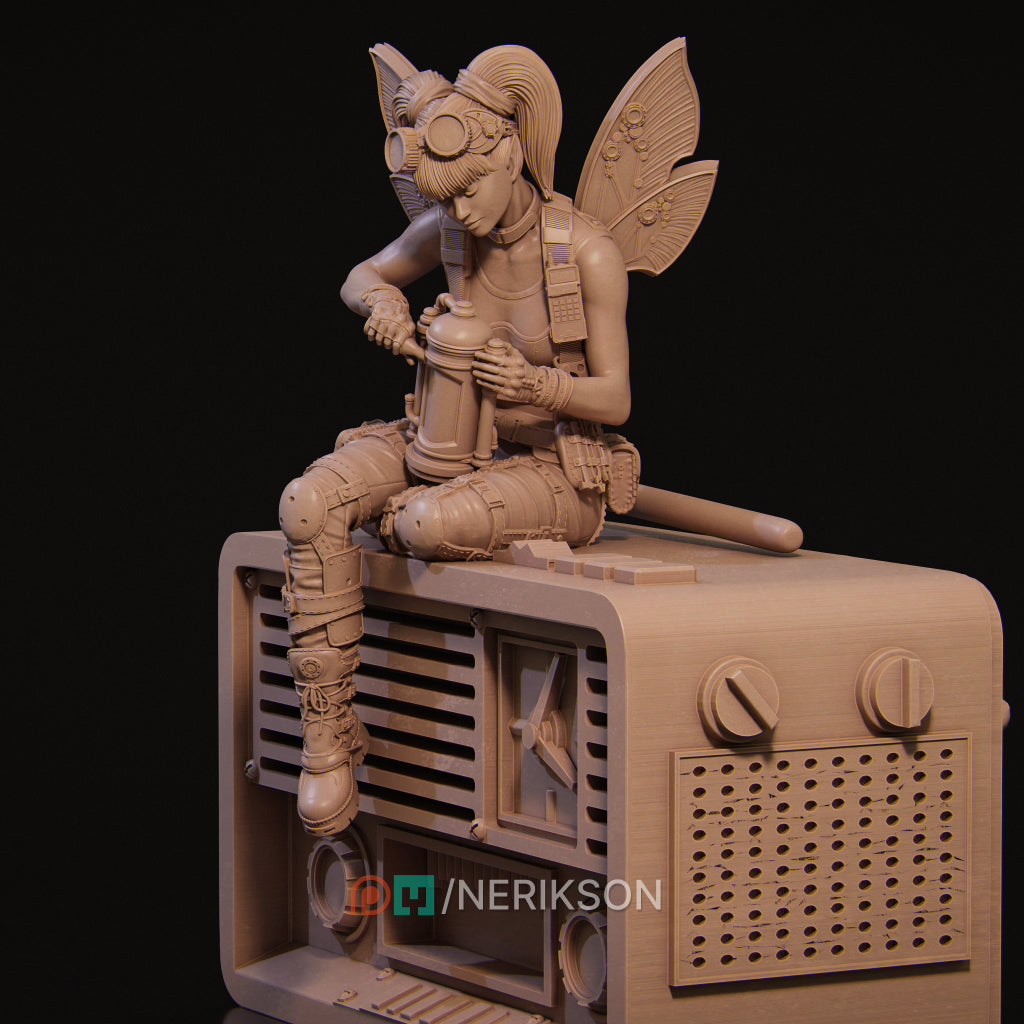Tinker Fairy | Garage Resin Kit Statue or Miniature | D&D TTRPG Fantasy | Nerikson