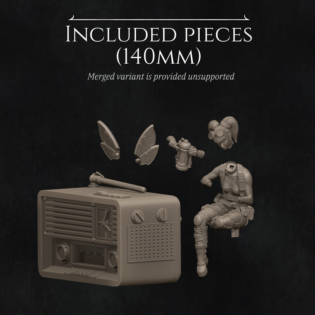 Tinker Fairy | Garage Resin Kit Statue or Miniature | D&D TTRPG Fantasy | Nerikson