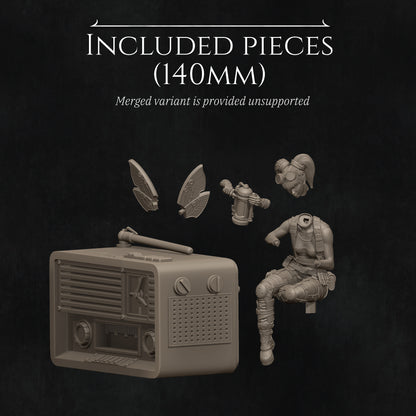 Tinker Fairy | Garage Resin Kit Statue or Miniature | D&D TTRPG Fantasy | Nerikson