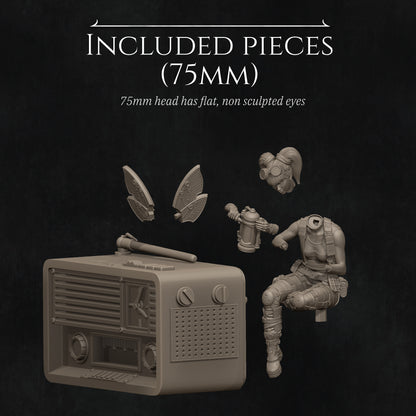 Tinker Fairy | Garage Resin Kit Statue or Miniature | D&D TTRPG Fantasy | Nerikson