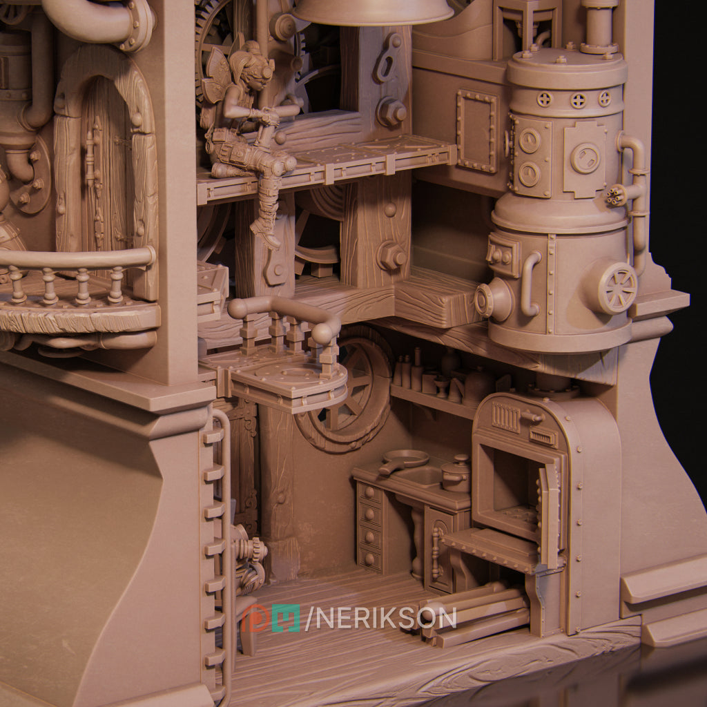 Tinker Fairy | Garage Resin Kit Statue or Miniature | D&D TTRPG Fantasy | Nerikson