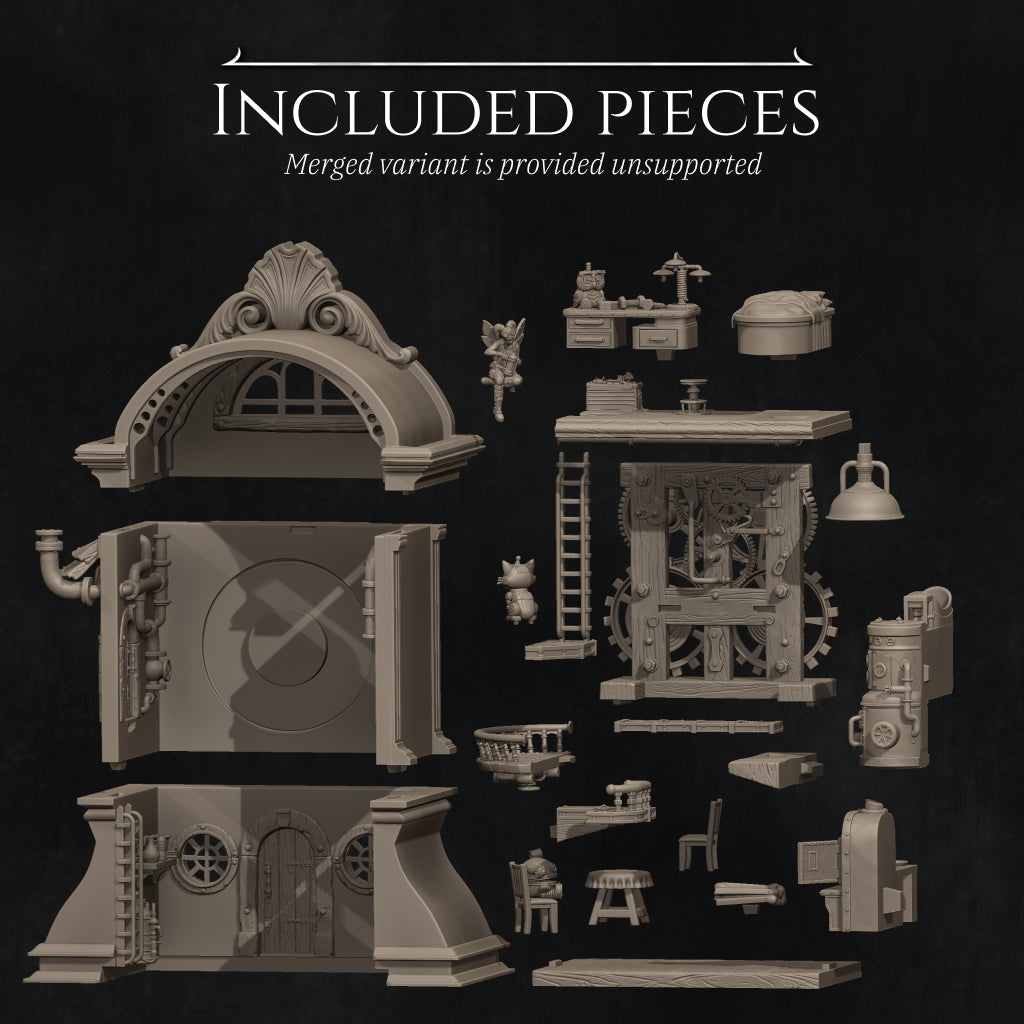 Tinker Fairy | Garage Resin Kit Statue or Miniature | D&D TTRPG Fantasy | Nerikson