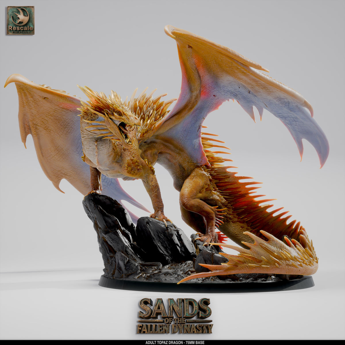 Devastador Ghoul, Banda de Guerra Ghoul No Muerto de Sangre Rota | ESCALA DE MESA | Miniatura de monstruo para D&D TTRPG | Reescalar Miniaturas
