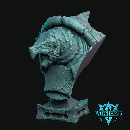 Torsus, River God | Mini or Bust | Monster Miniature Statue | Witchsong Miniatures