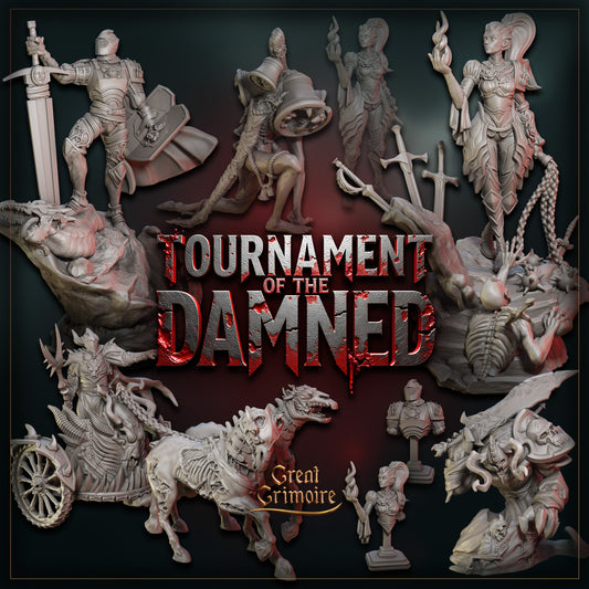 Tournament of the Damned | Tabletop Gaming Miniatures Collection | Great Grimoire
