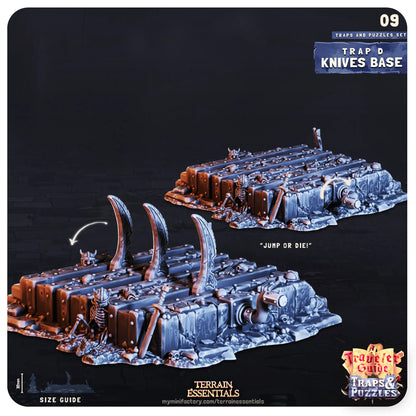 Traps and Puzzles, Functional, Dungeon Crawl | TTRPG Dollhouse Scatter Miniature | Terrain Essentials