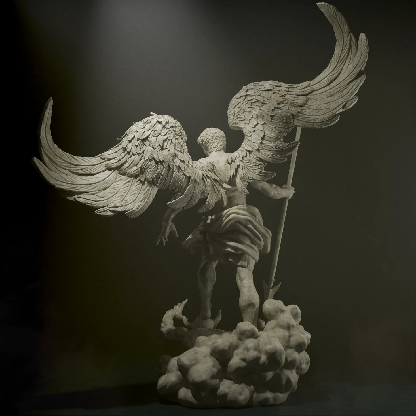 1:12 Archangel | Resin Garage Kit Figure Angel | CA 3D Studios