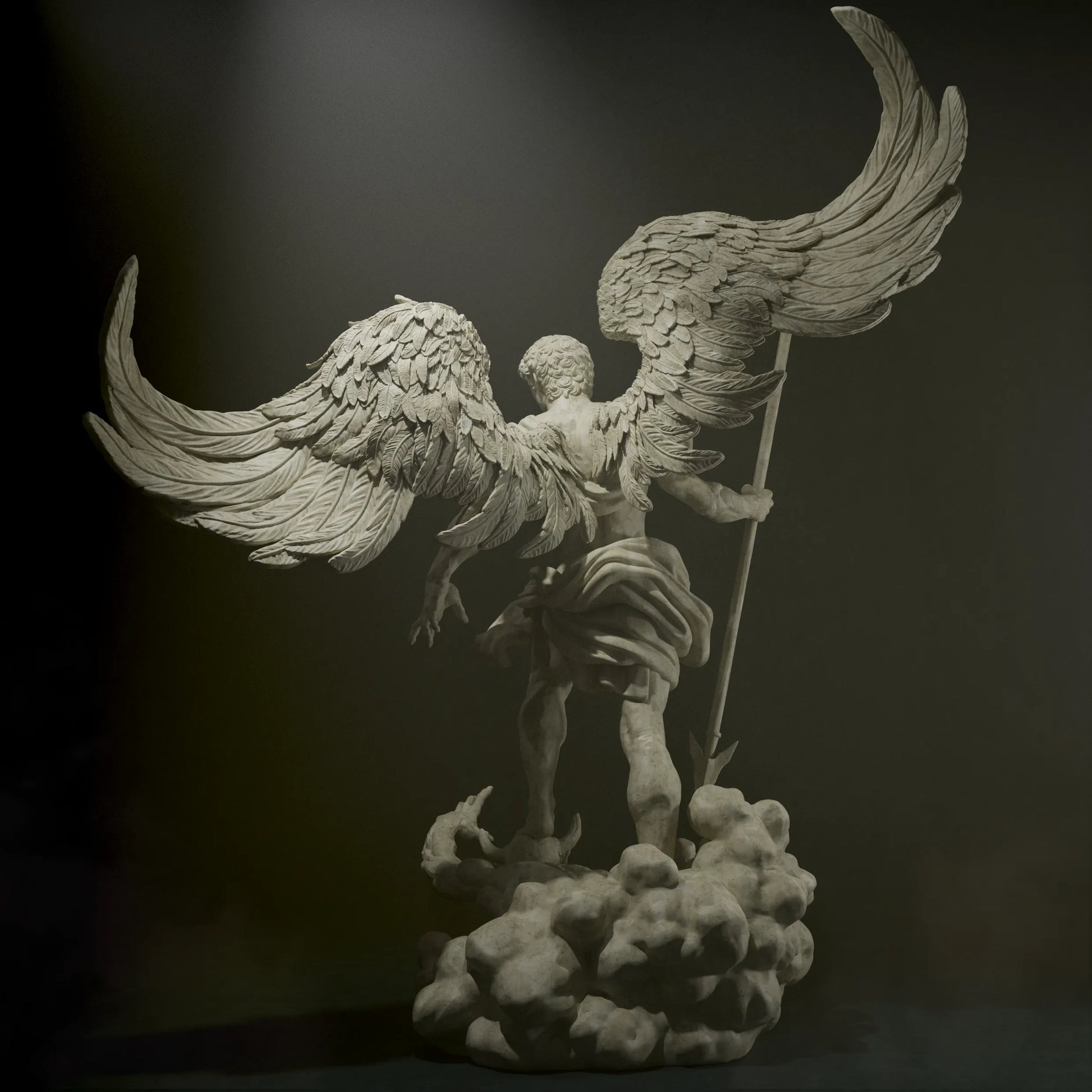 1:12 Archangel | Resin Garage Kit Figure Angel | CA 3D Studios