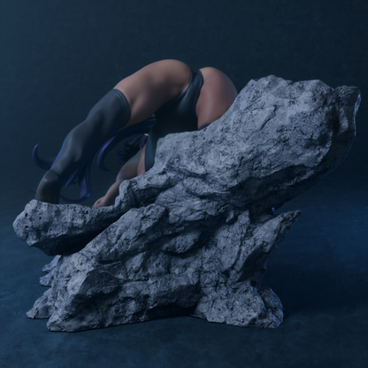 1:12 Lightning Fast Fighter | 3D Printed Resin Garage Kit Figure | CA 3D Studios