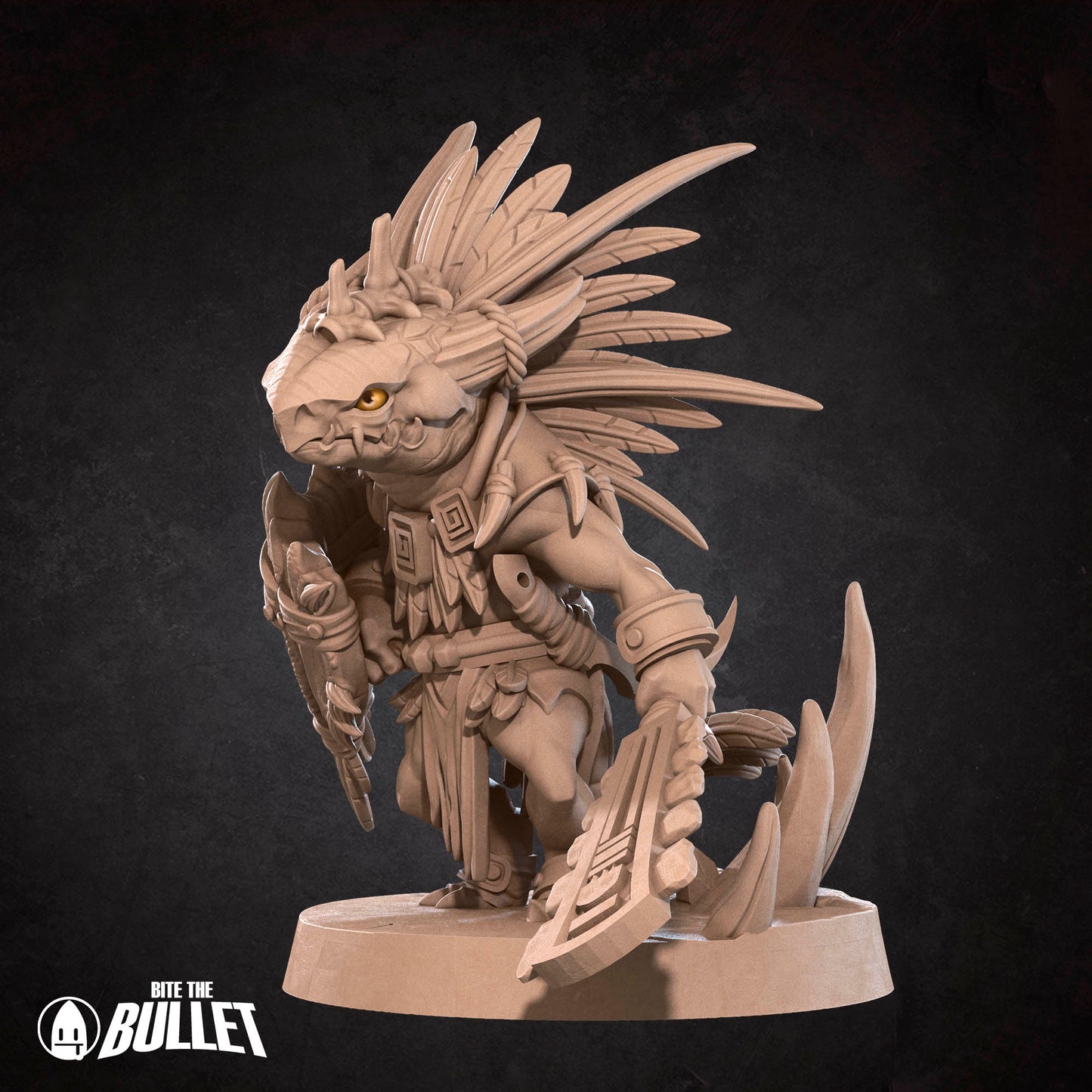 Kobold Tribal | D&D TTRPG Miniature | Bite the Bullet