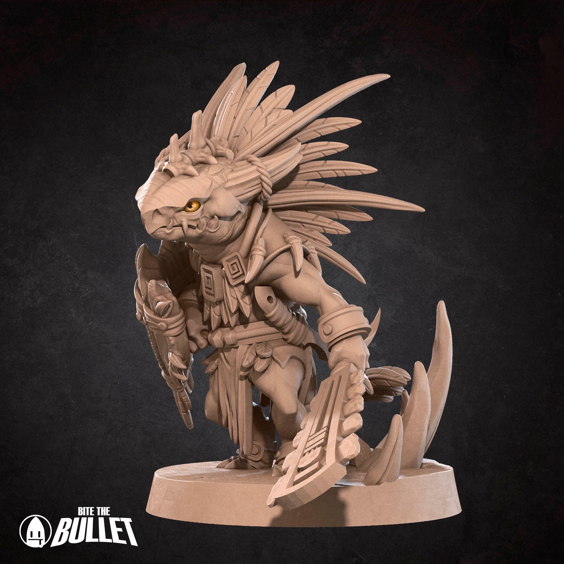 Kobold Tribal | D&D TTRPG Miniature | Bite the Bullet