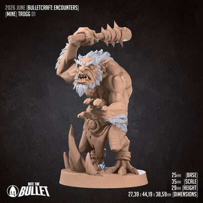 Mine, Troggs | D&D TTRPG Miniature | Bite the Bullet