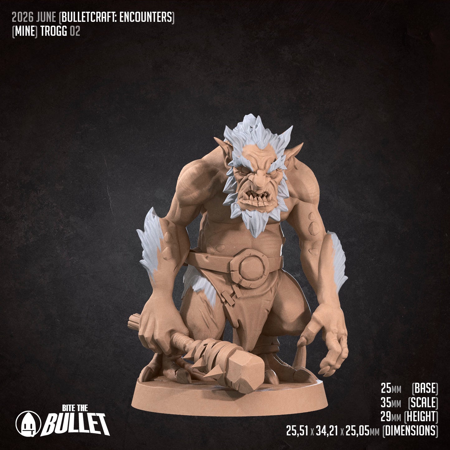 Mine, Troggs | D&D TTRPG Miniature | Bite the Bullet